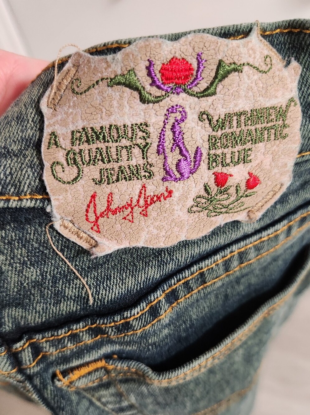 Johnnys Jeans Vintage-Inspired With Green Tint Women’s , Size S